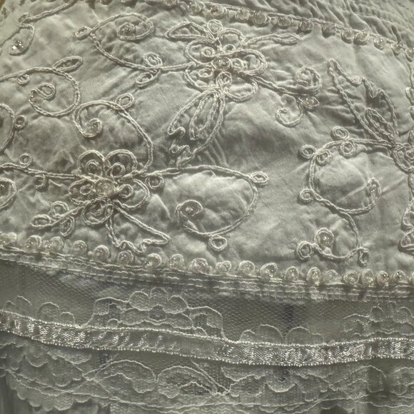 lacy embellished midi skirt - Picture 2 of 2